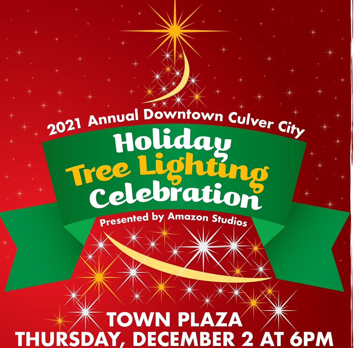 Holiday Tree Lighting Celebration City of Culver City