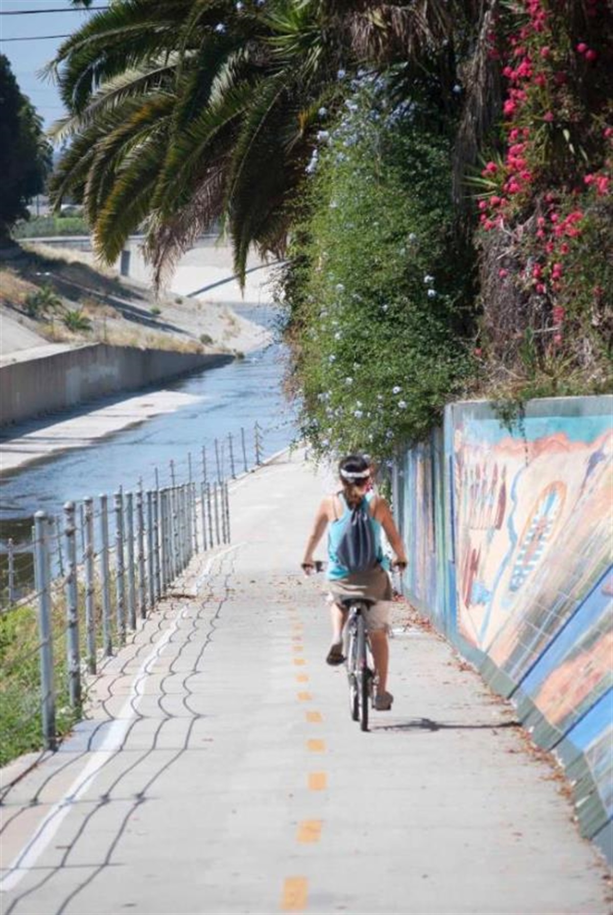 city bike path california